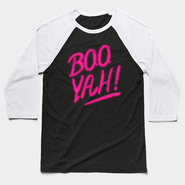 Booyah Vintage Stylish Retro Shirt Baseball T-Shirt by WordWind